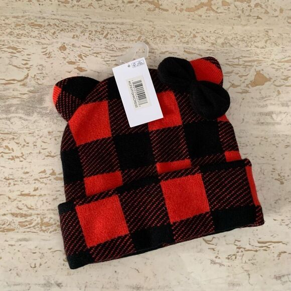 NWT Hello Kitty knit buffalo plaid beanie - Picture 10 of 10